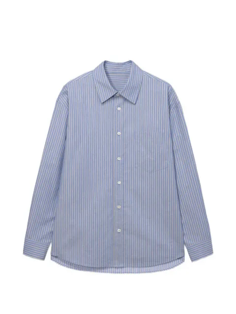 DUNST striped long-sleeve shirt