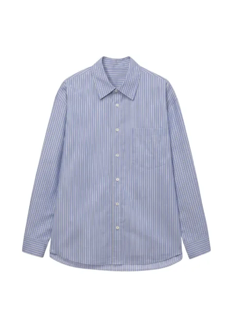 DUNST striped long-sleeve shirt