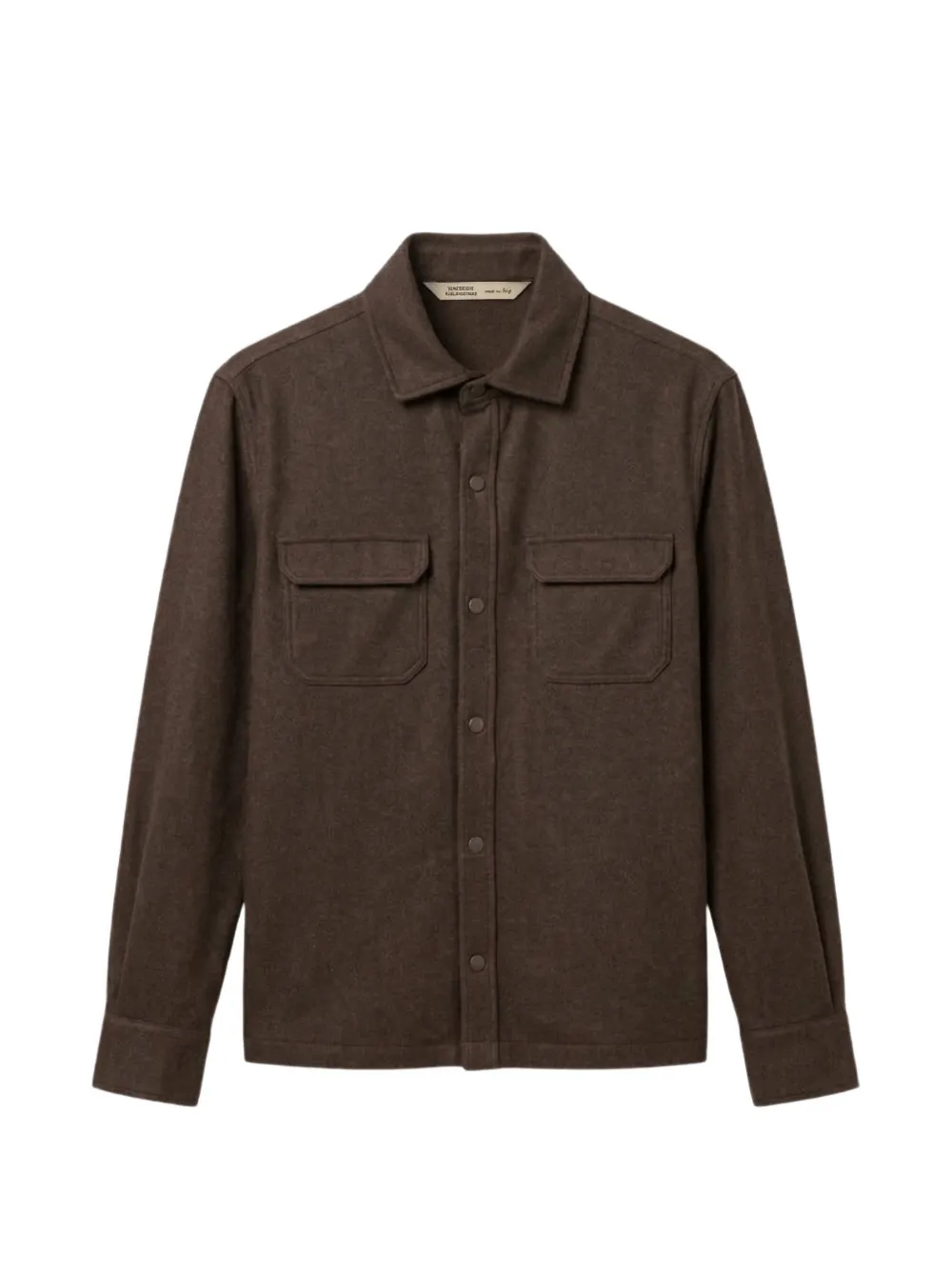 Maurizio Baldassari button-up chest-pocket jacket - Marrone