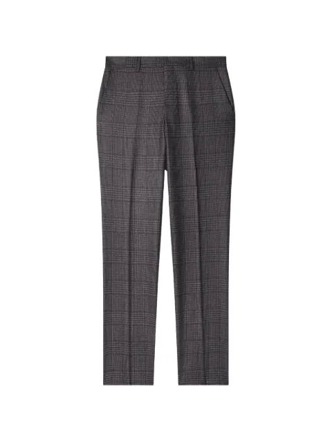 Paul Smith x Loro Piana The Brierley - navy and brown 'Dream Tweed' wool-silk trousers
