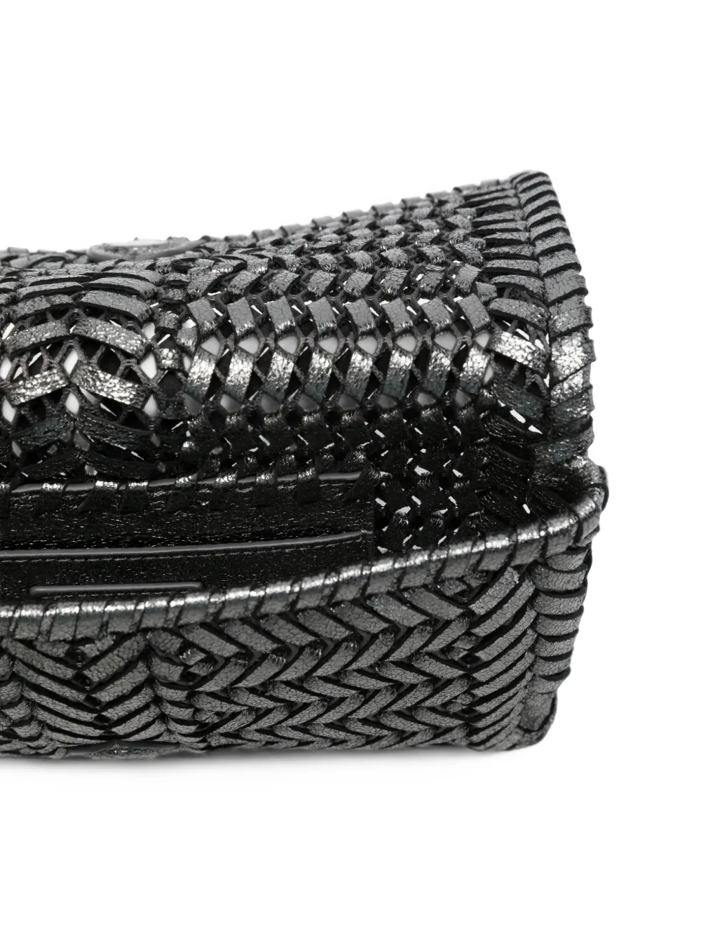Anya Hindmarch Clutch met kwastje Grijs