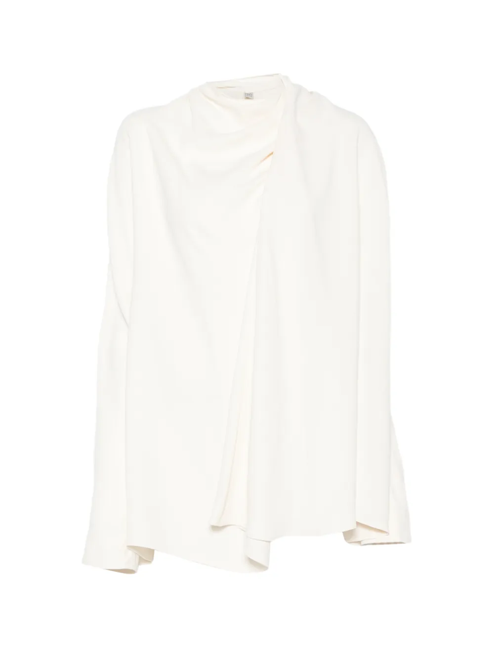 TOTEME draped cady blouse
