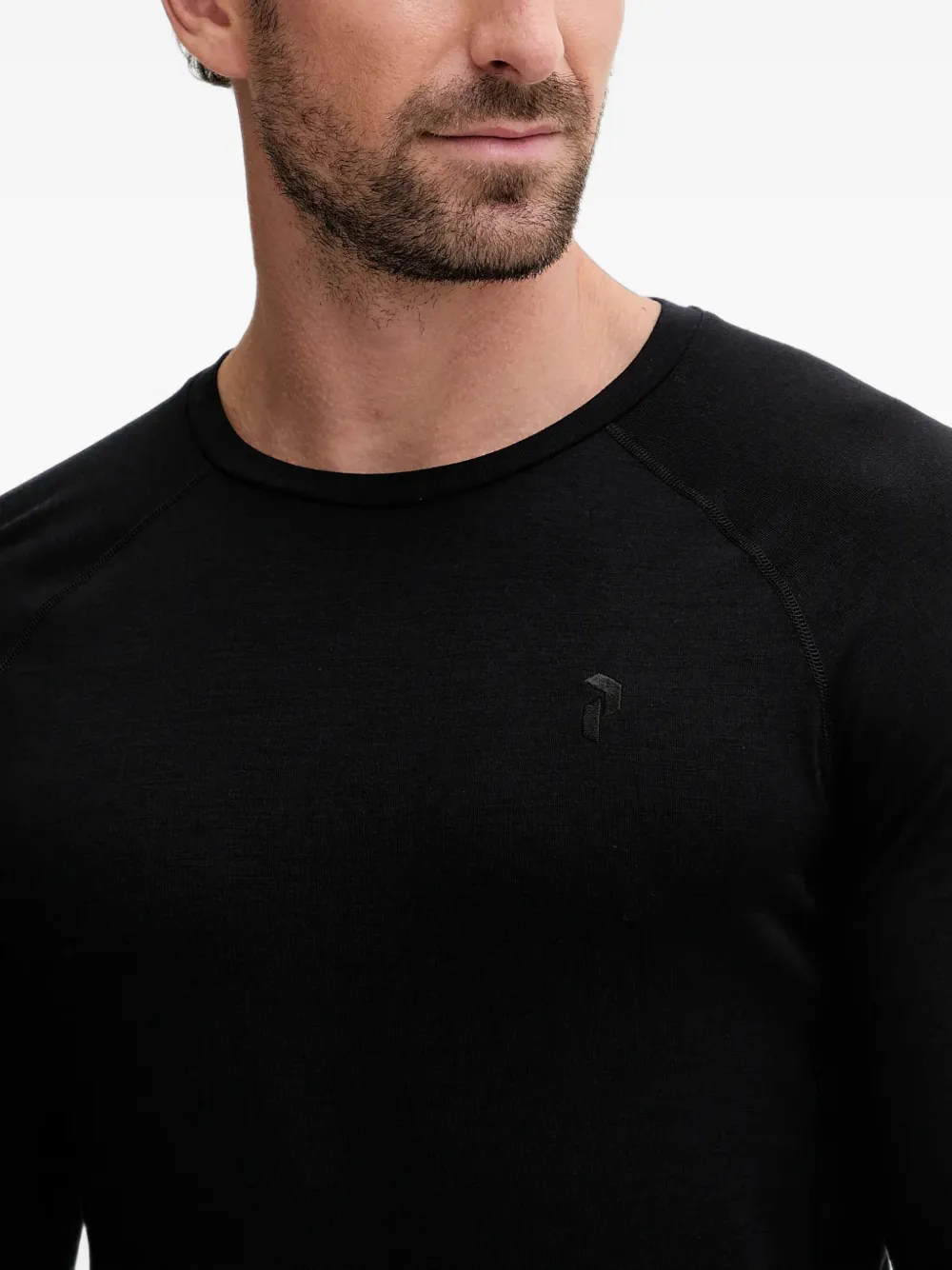 Peak Performance Base-layer T-shirt met raglanmouwen Zwart