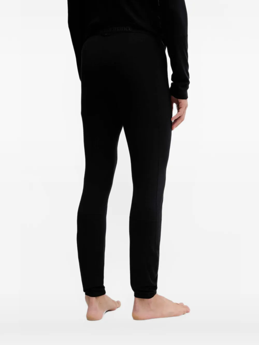 Peak Performance Magic logo-embroidered leggings Zwart