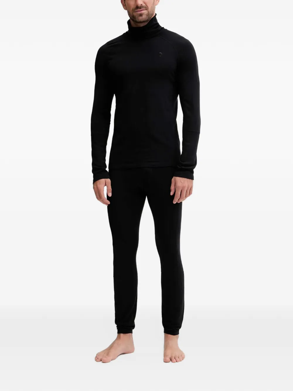 Peak Performance Magic logo-embroidered leggings Zwart
