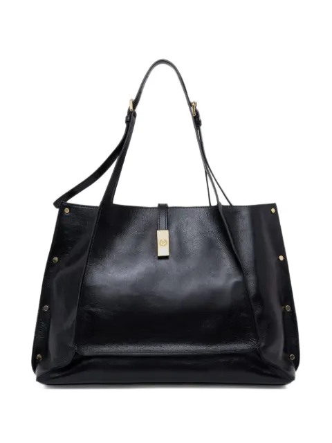 Pollini Austin stud-embellished leather shoulder bag