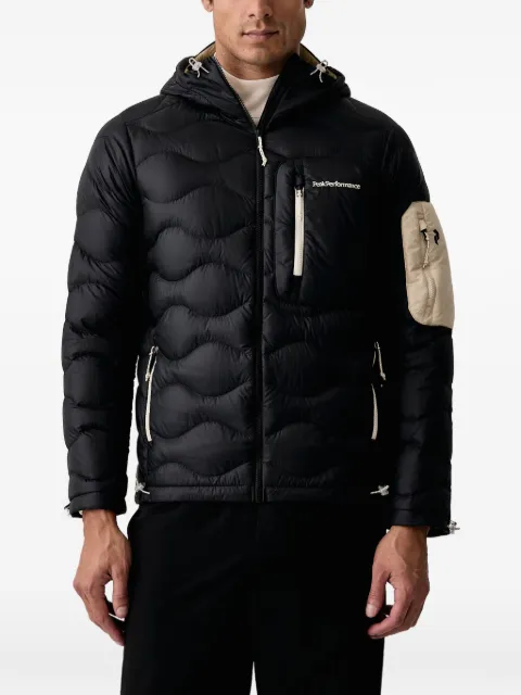 Peak Performance Helium Utility quilted hooded jacket