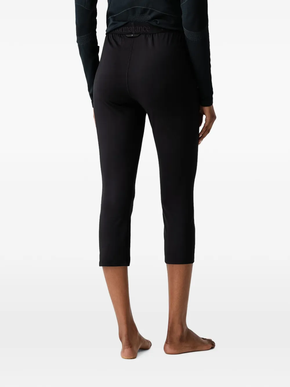 Peak Performance Spirir cropped skibroek met logo-print Zwart