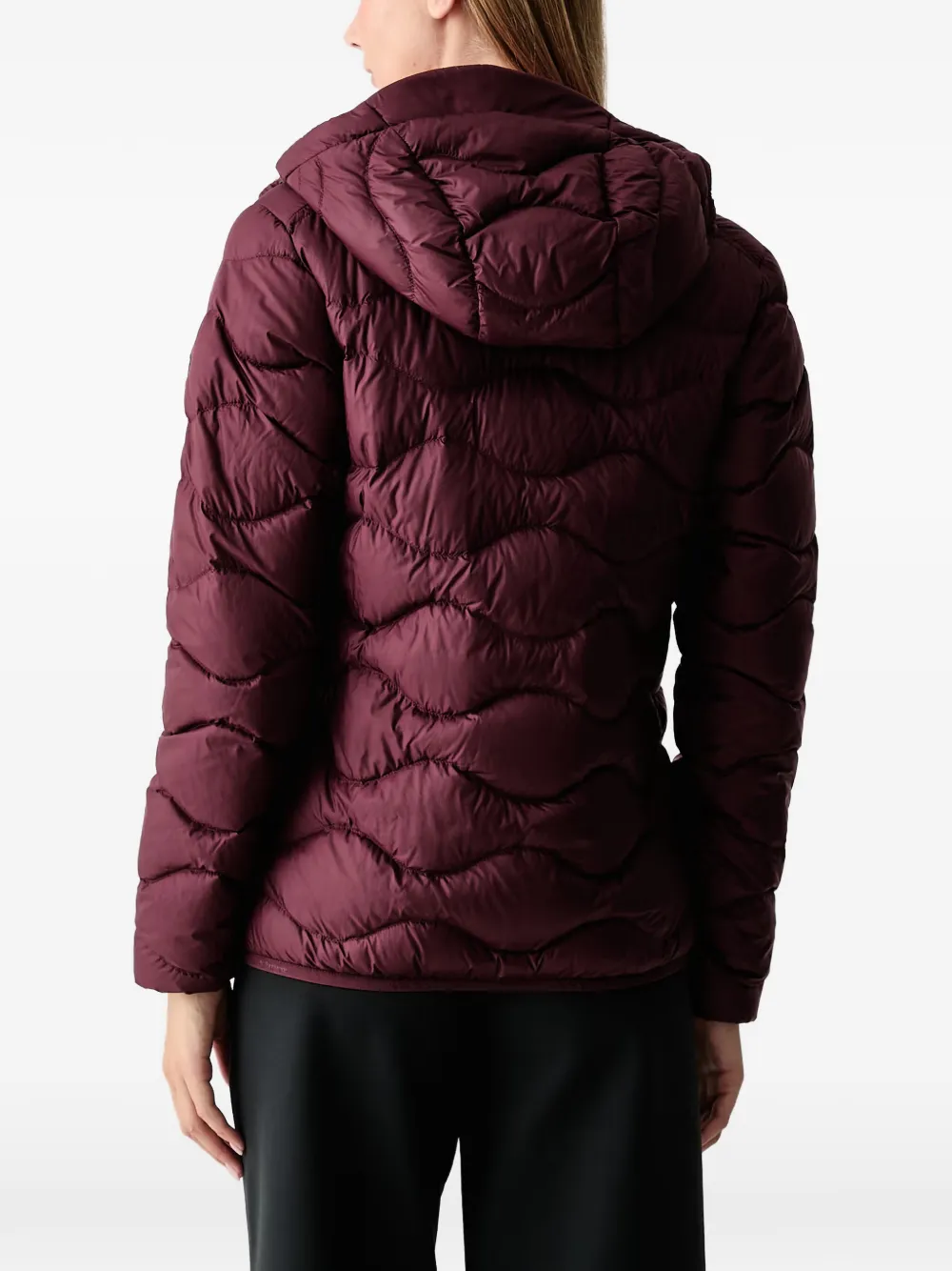 Peak Performance Helium gewatteerd jack met capuchon Rood