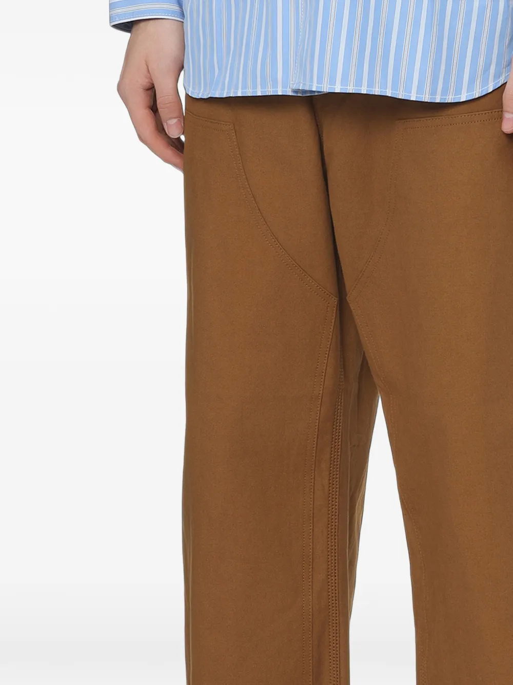Comme des Garçons Homme Straight broek Bruin