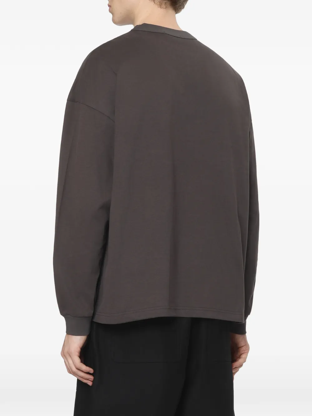 Comme des Garçons Homme chest-pocket long-sleeve T-shirt Bruin