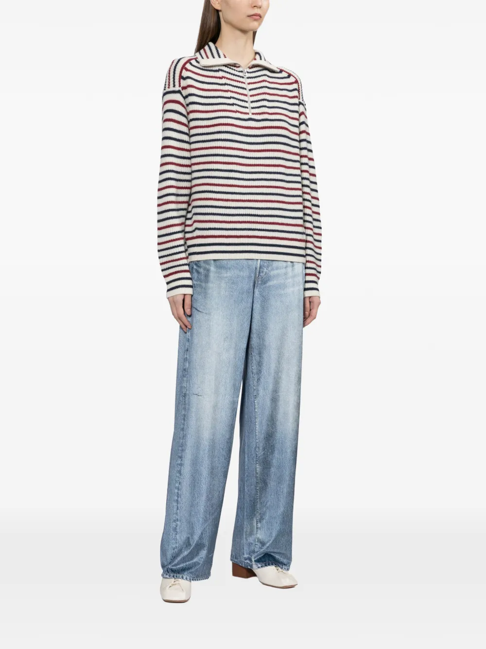 rag & bone Georgie trui Beige