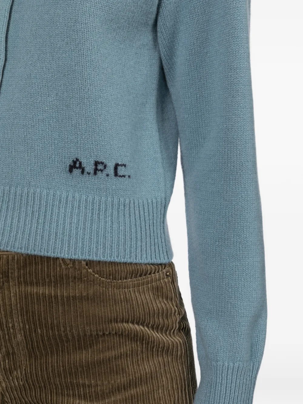 A.P.C. Lila vest Blauw
