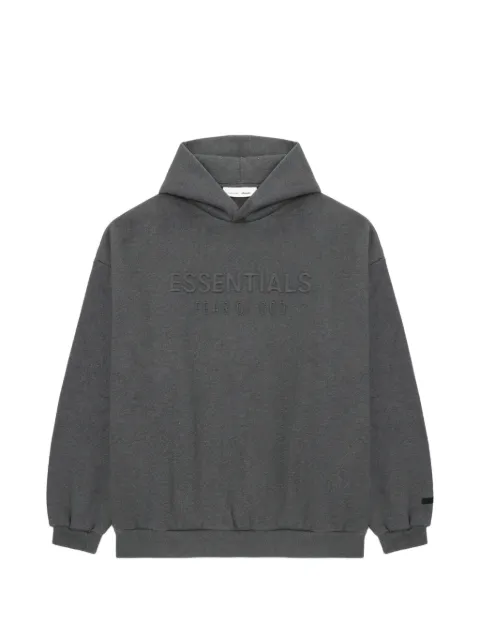 FEAR OF GOD ESSENTIALS logo-embossed hoodie