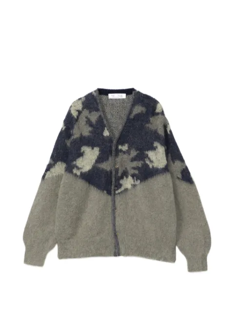 Toga press-stud cardigan