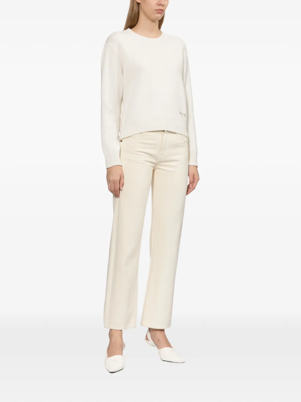 A.P.C. Anna trui Beige
