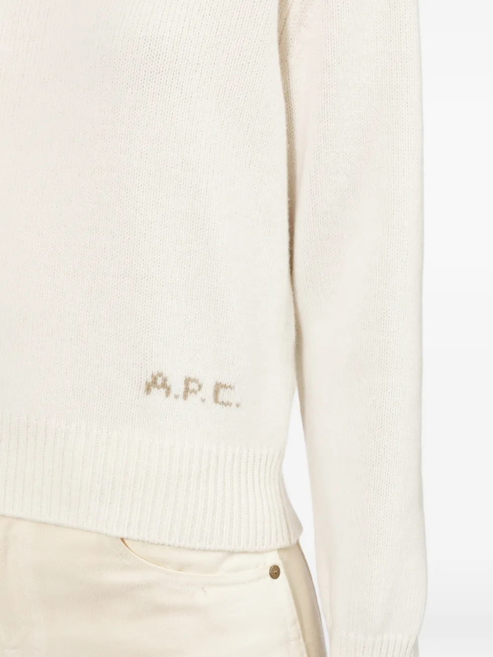 A.P.C. Anna trui Beige