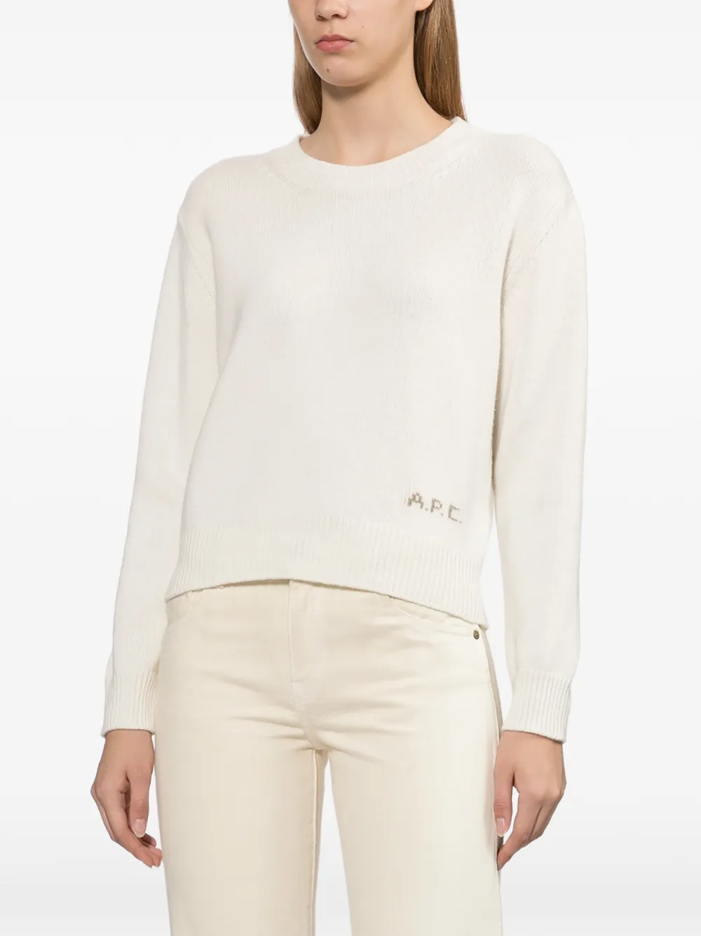 A.P.C. Anna trui Beige