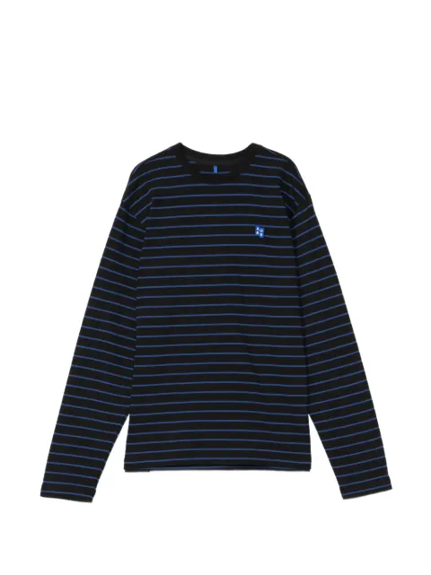 Ader Error striped long-sleeve T-shirt