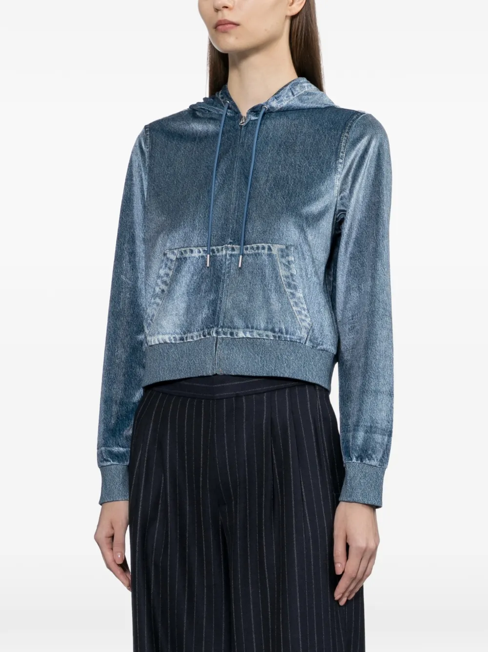rag & bone Miramar hoodie Blauw