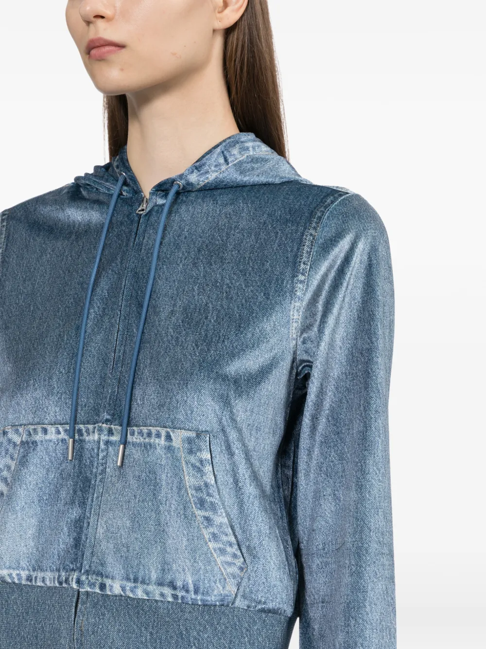 rag & bone Miramar hoodie Blauw