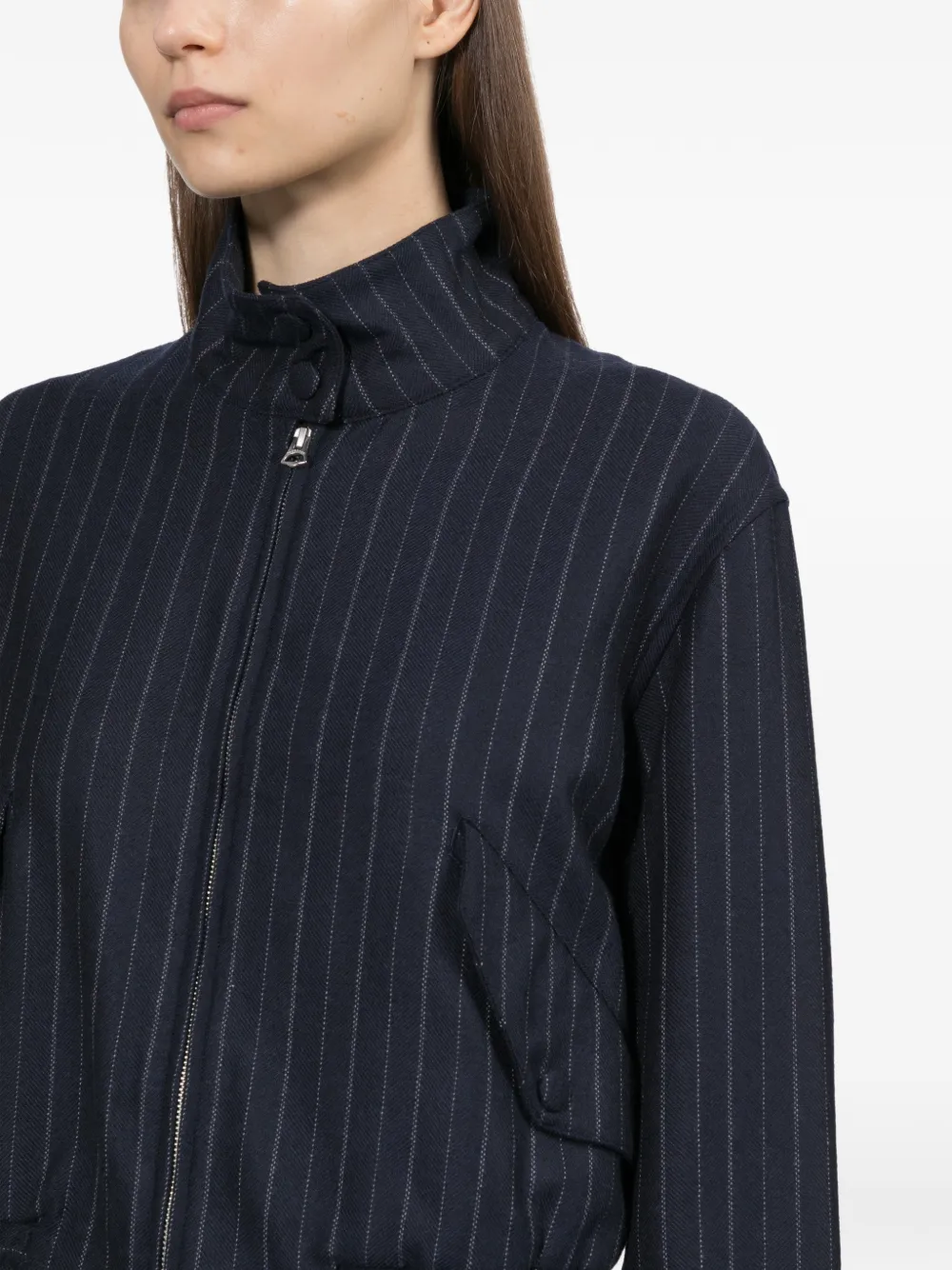 rag & bone Eliza bomberjack Blauw