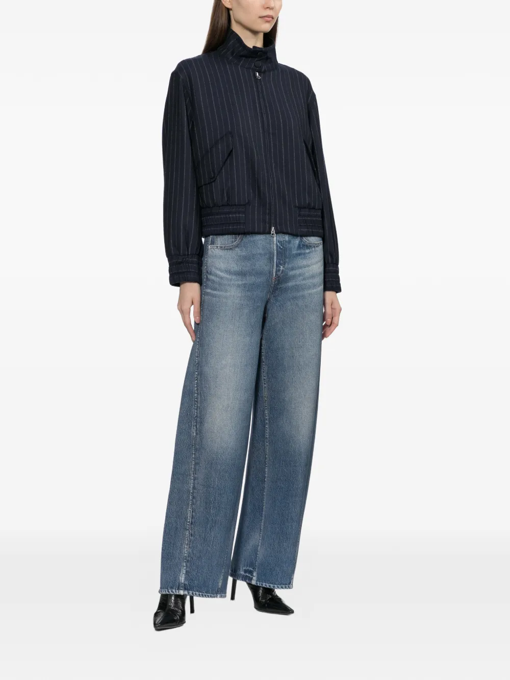 rag & bone Eliza bomberjack Blauw