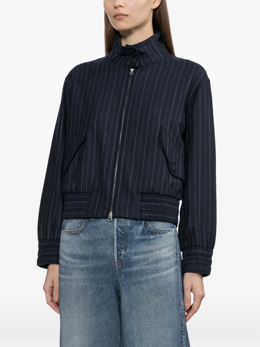 rag & bone Eliza bomberjack Blauw