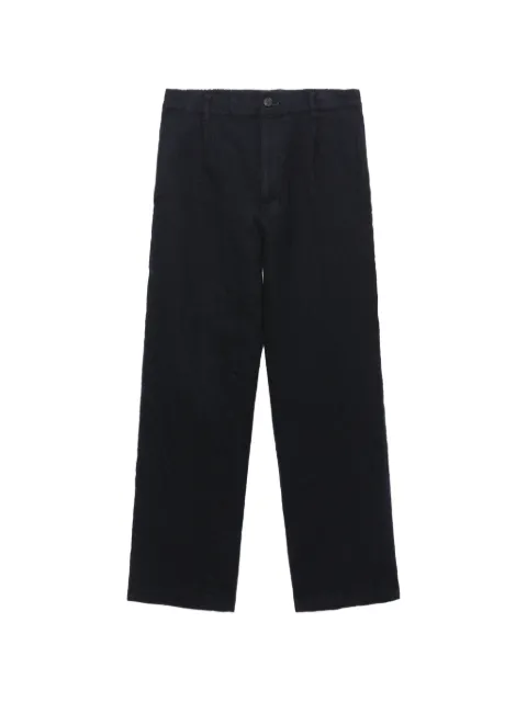Comme des Garçons Homme elasticated-waistband straight-leg trousers