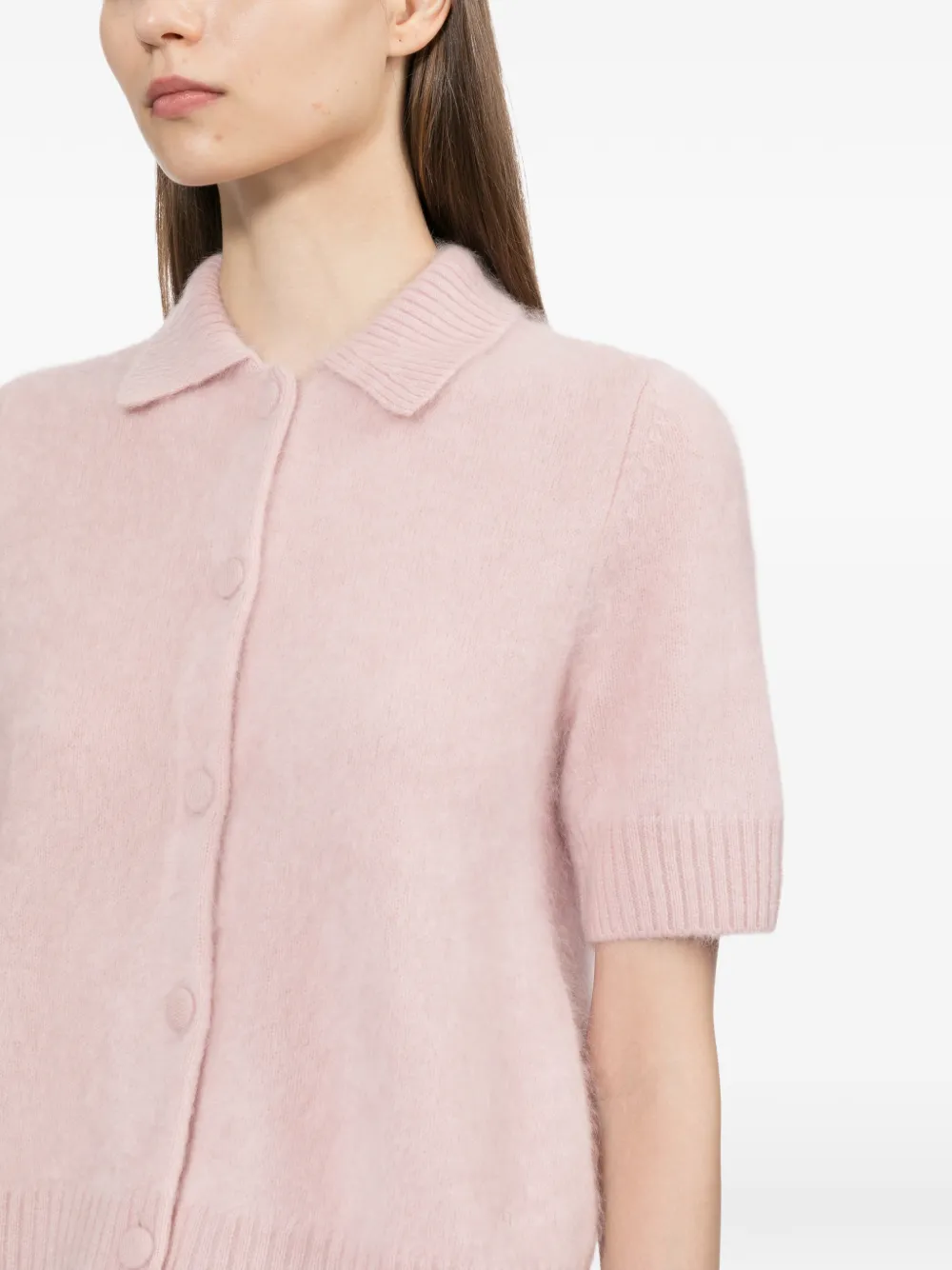 rag & bone Jada kasjmier vest Roze
