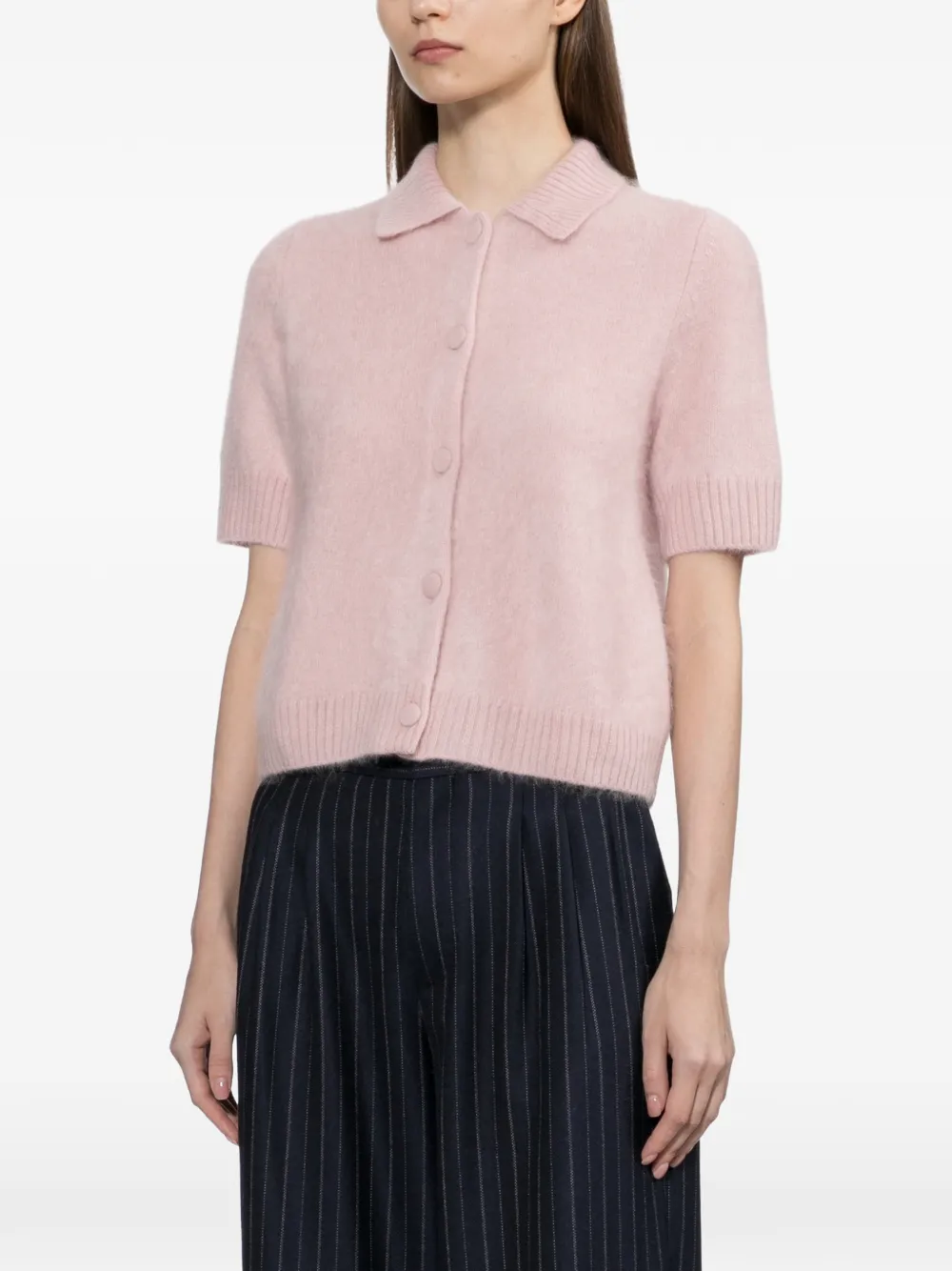 rag & bone Jada kasjmier vest Roze
