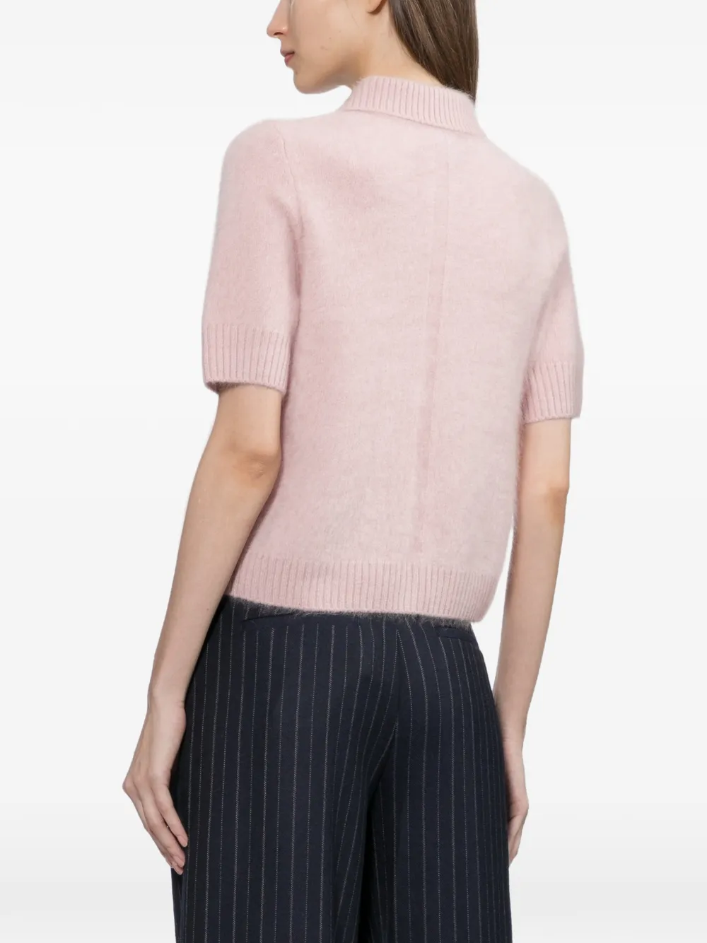 rag & bone Jada kasjmier vest Roze