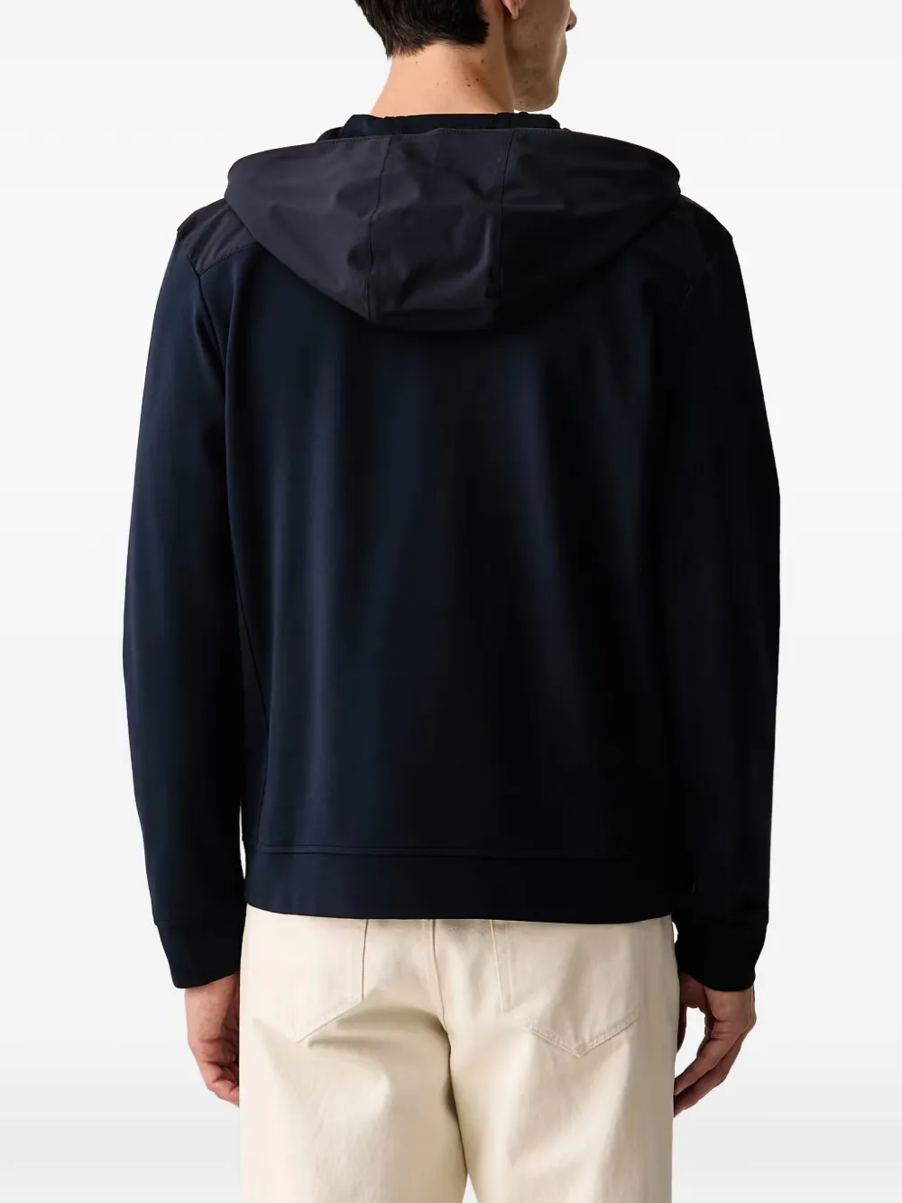 Paul & Shark Hoodie met rits Blauw