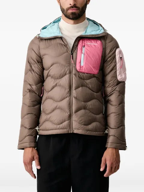 Peak Performance quilted hooded jacket