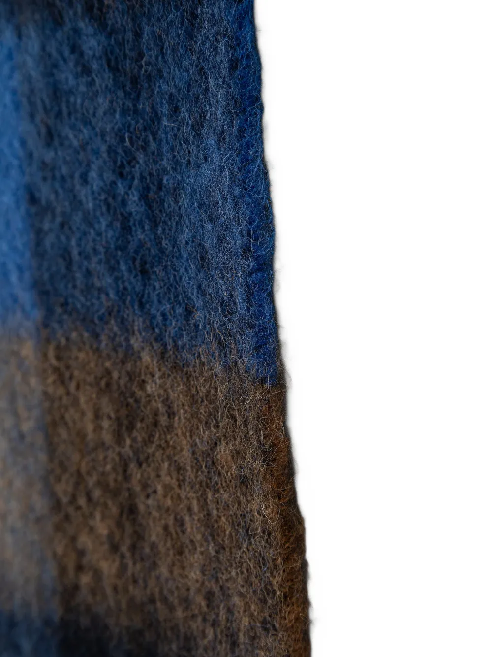 Paul & Shark Geruite sjaal Blauw