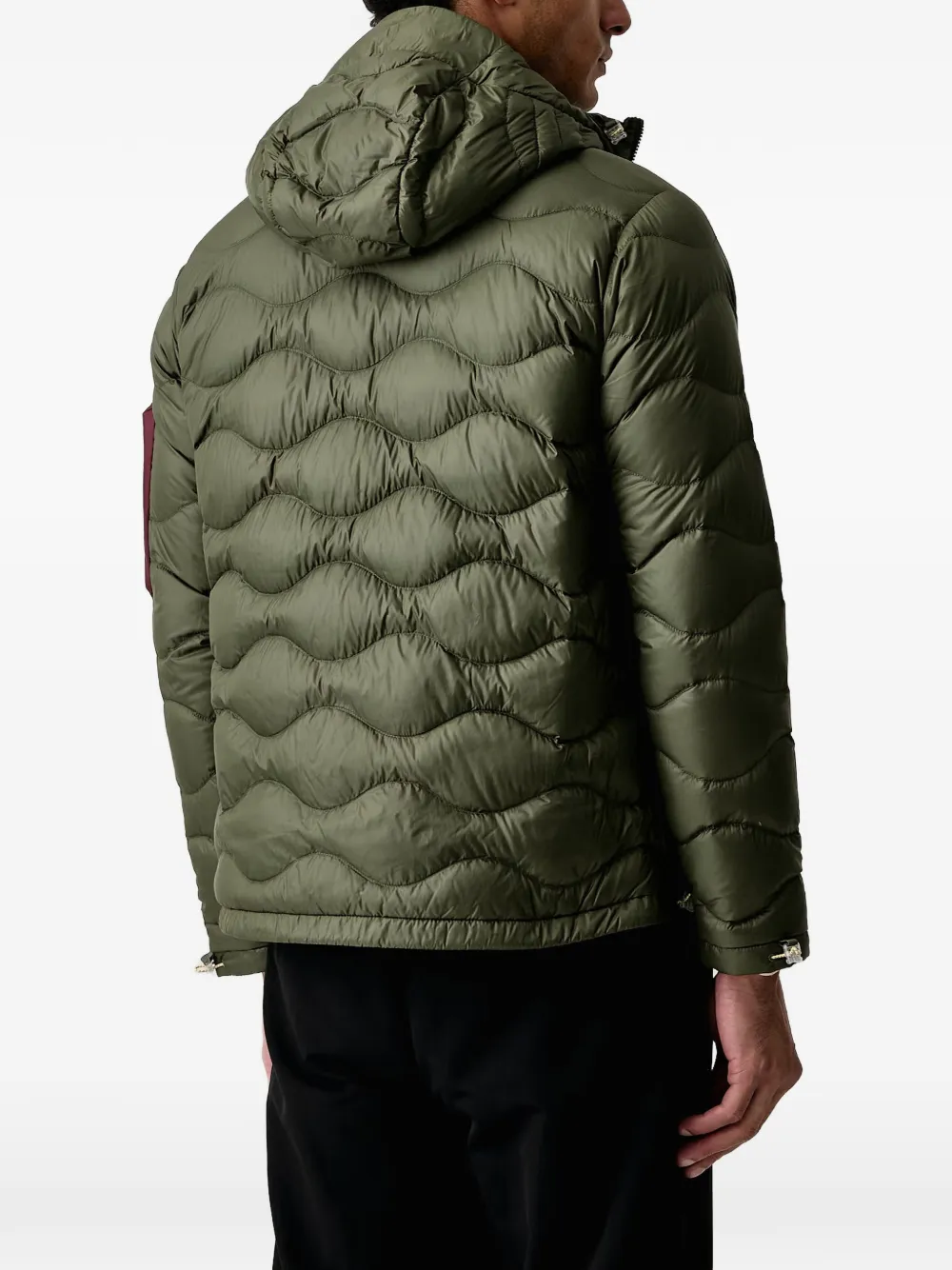 Peak Performance Helium Utility gewatteerd jack met capuchon Groen