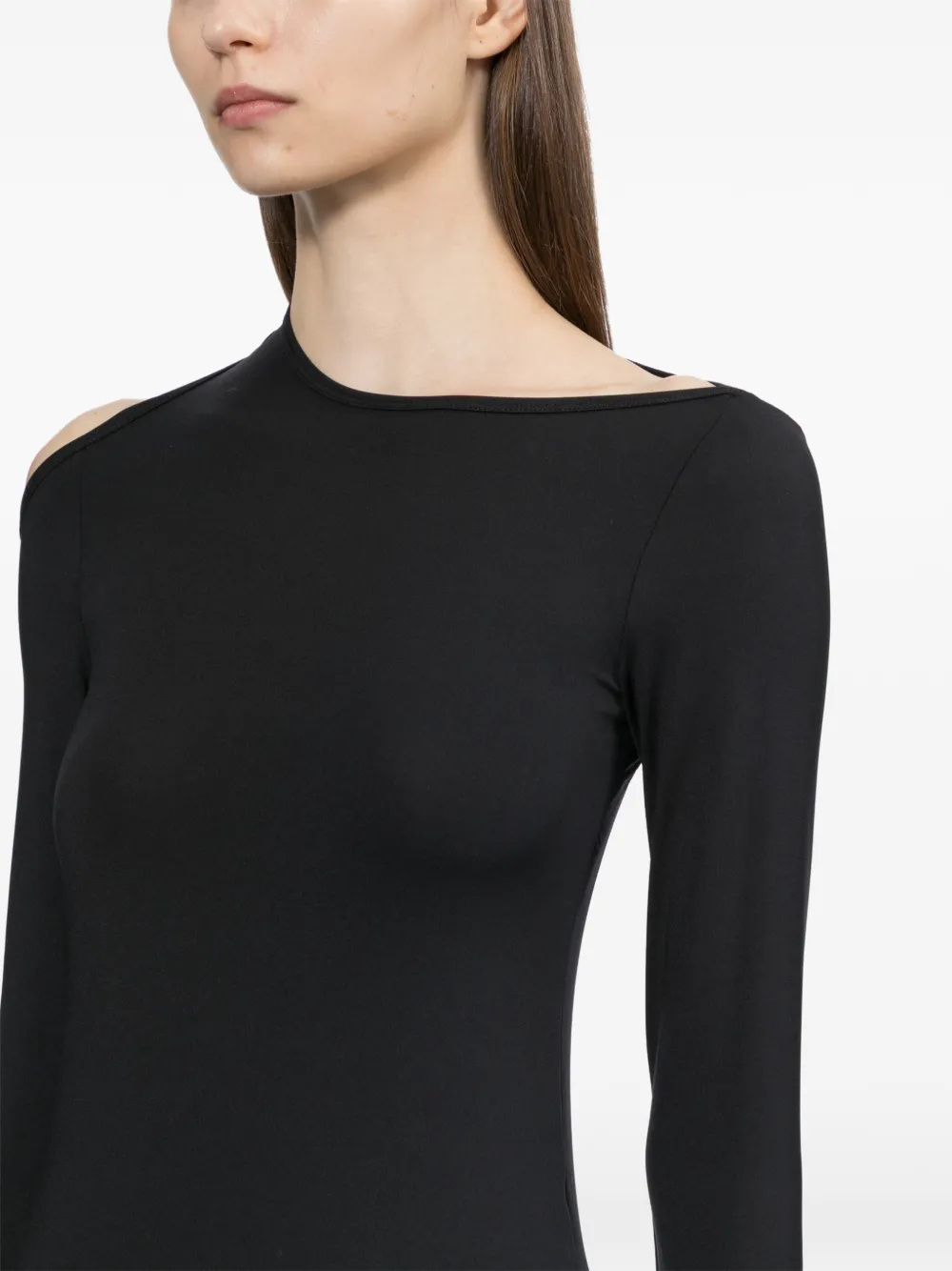 Helmut Lang Uitgesneden top Zwart