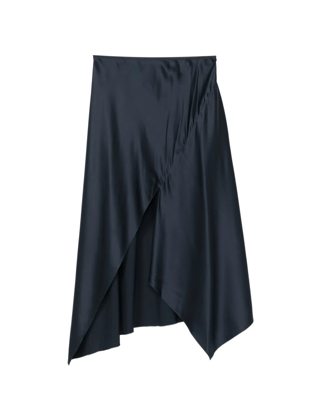 Helmut Lang Asymmetrische rok Blauw