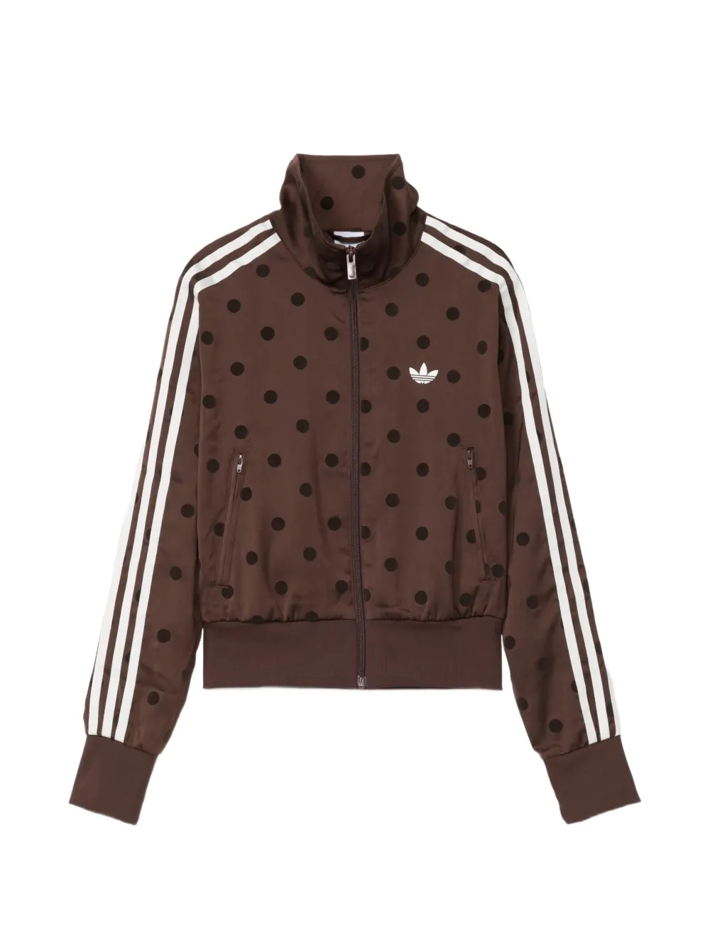adidas Giacca sportiva a pois - Marrone