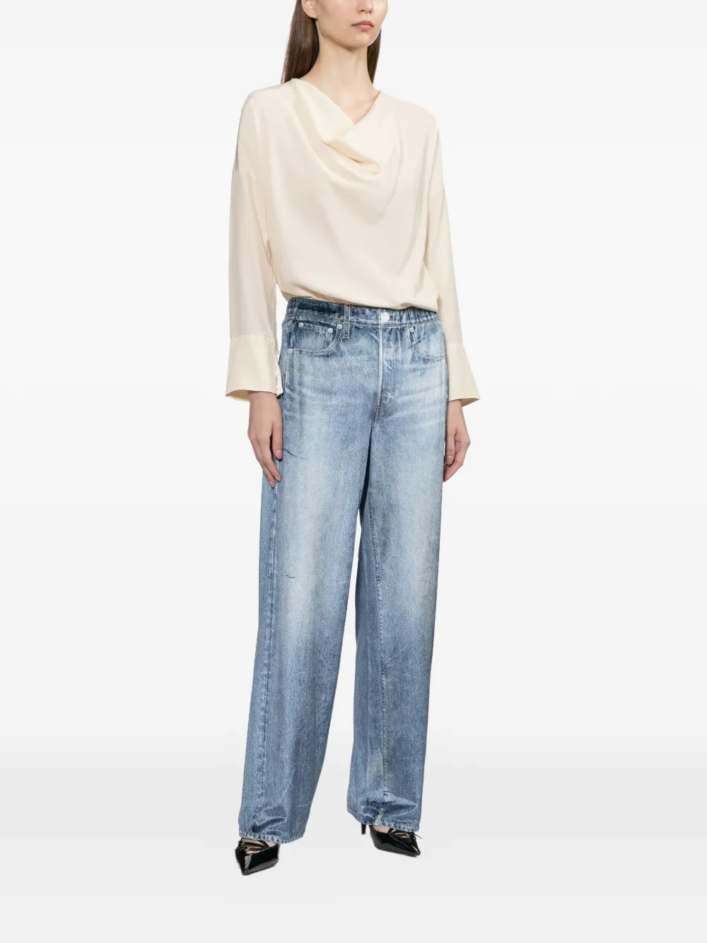 rag & bone Miramar broek Blauw