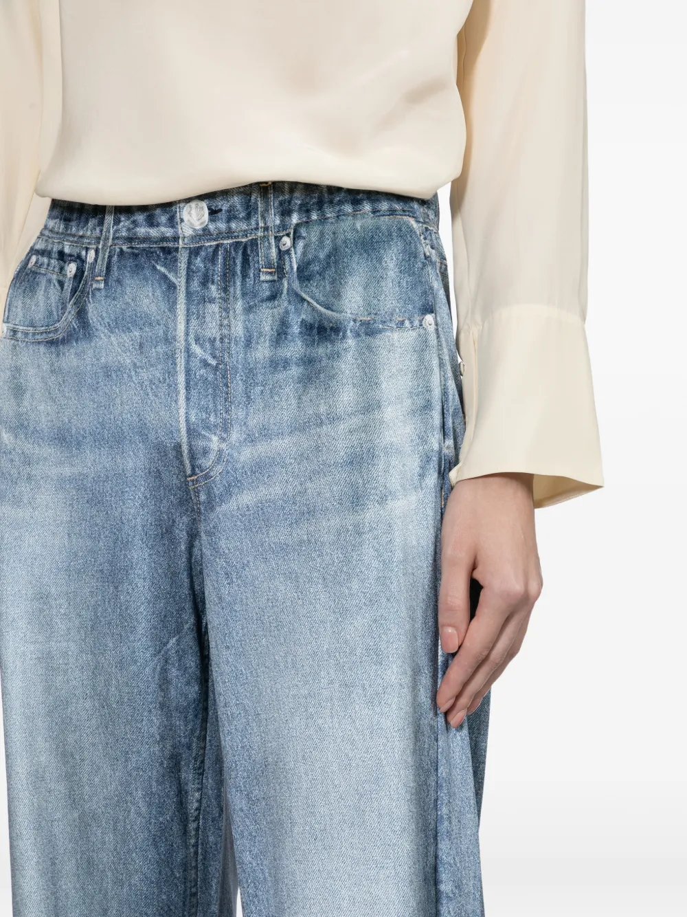 rag & bone Miramar broek Blauw