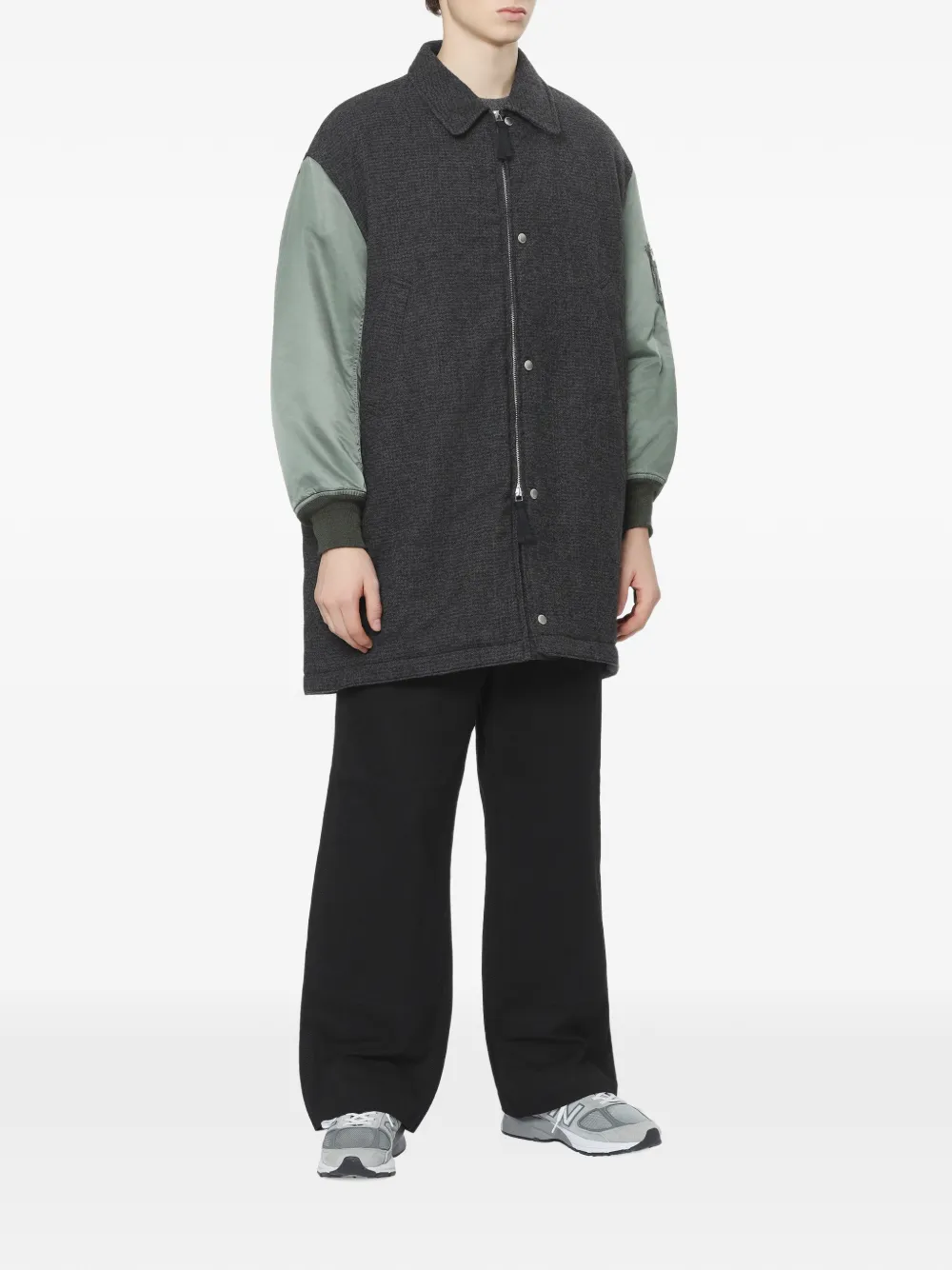 Comme des Garçons Homme Straight cargobroek met riemlussen Zwart