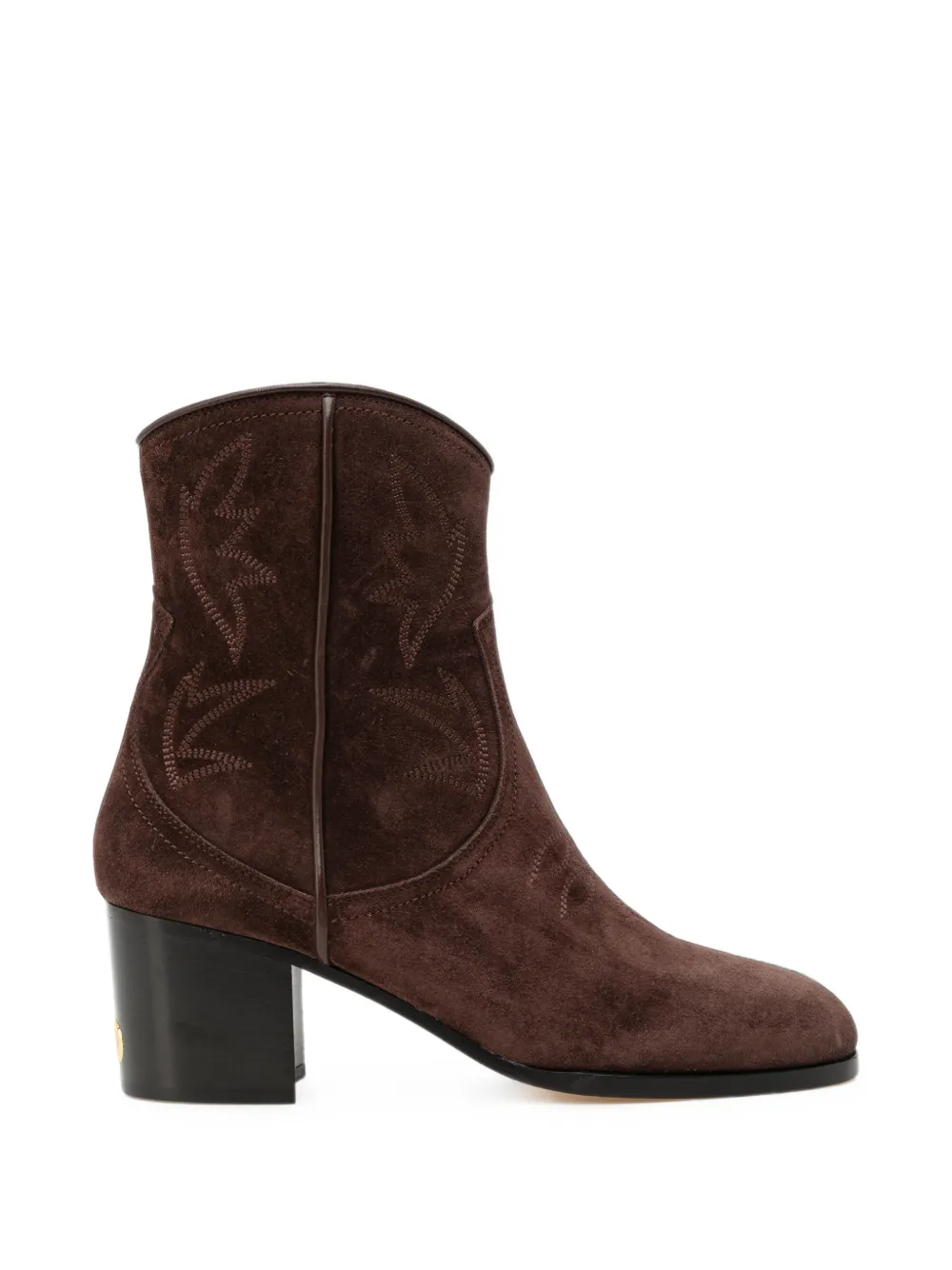 Valentino Garavani Stiefeletten aus Wildleder - Braun