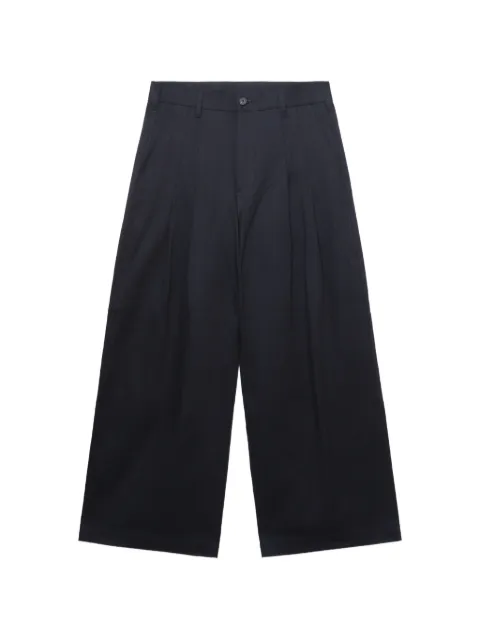 Comme des Garçons Homme pleated wide-leg trousers