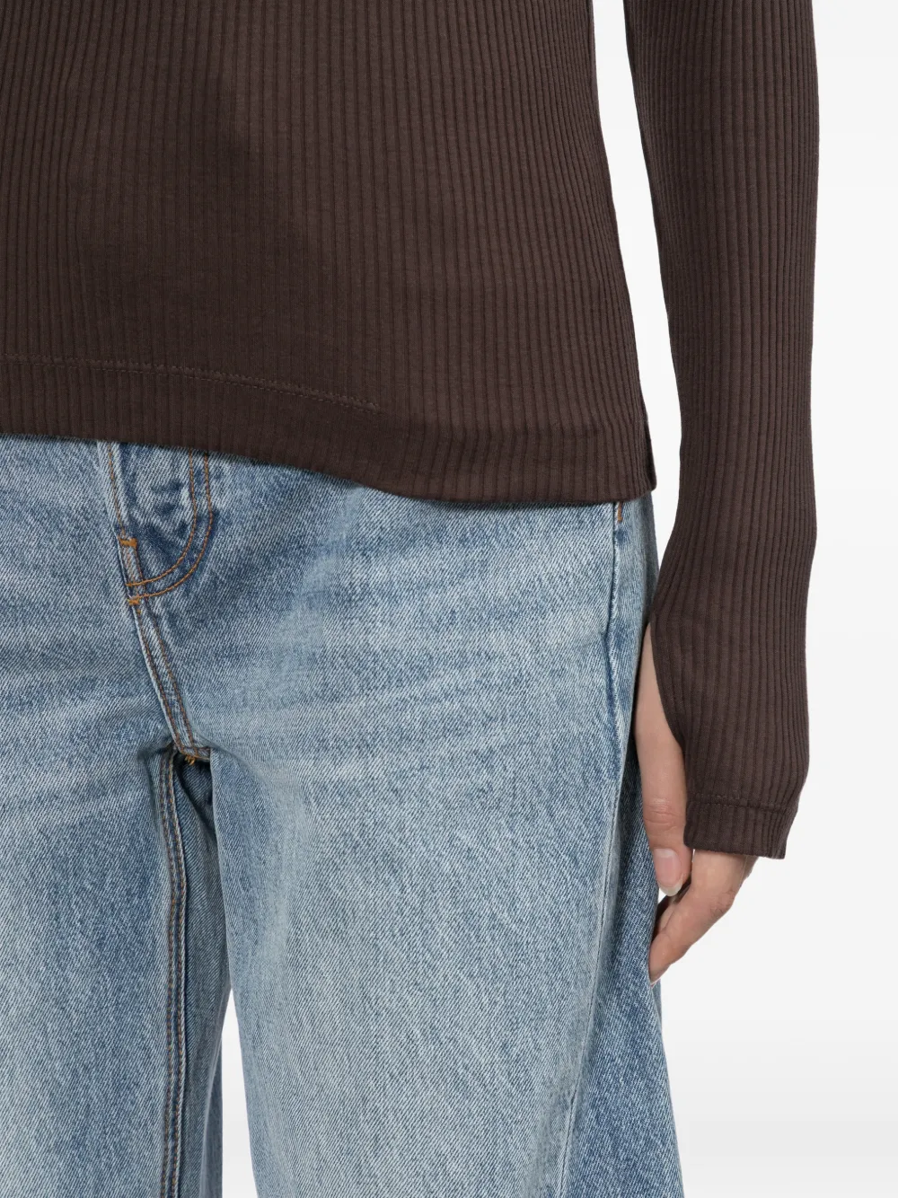 Helmut Lang Shrug T-shirt Rood