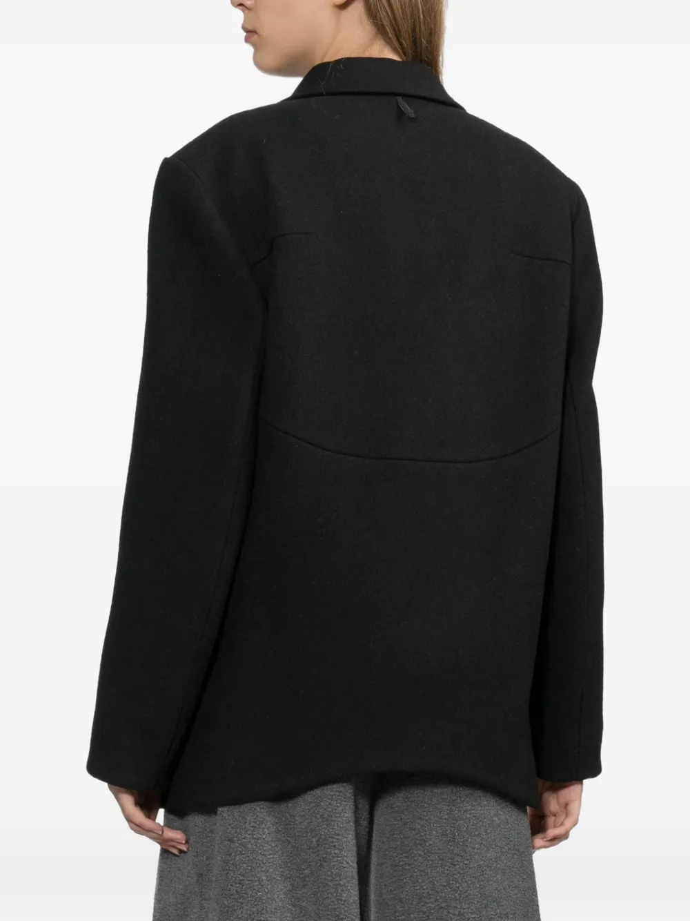 Ader Error Bead-embellished Tailored Blazer In Blue