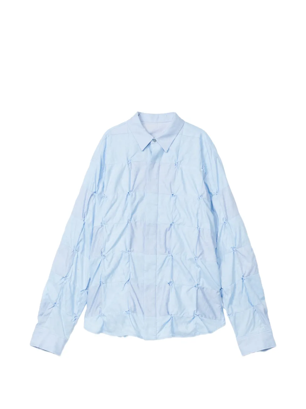 Ader Error 스모킹 자카드 셔츠 In Blue