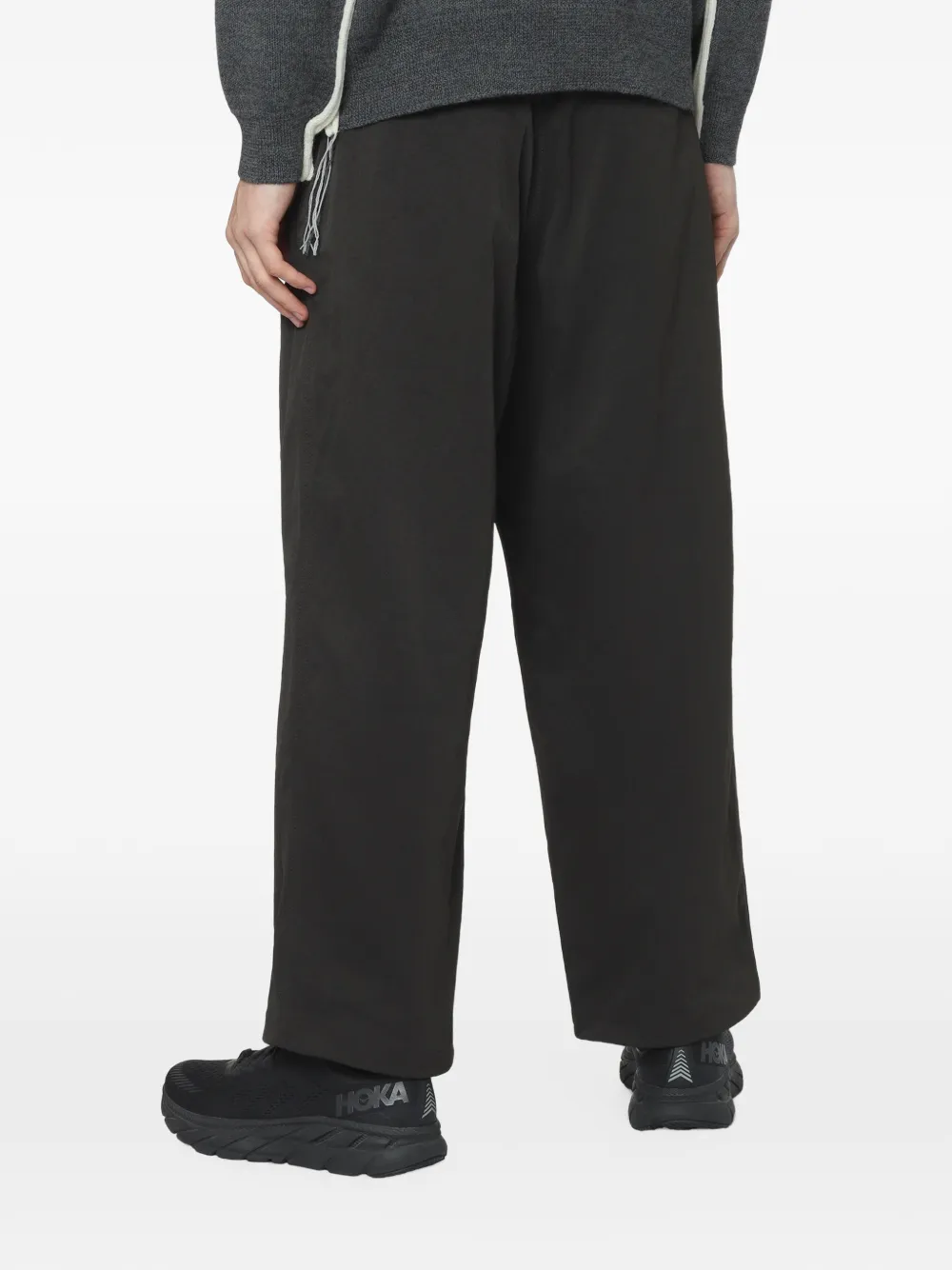 Comme des Garçons Homme pleated-detail trousers Bruin