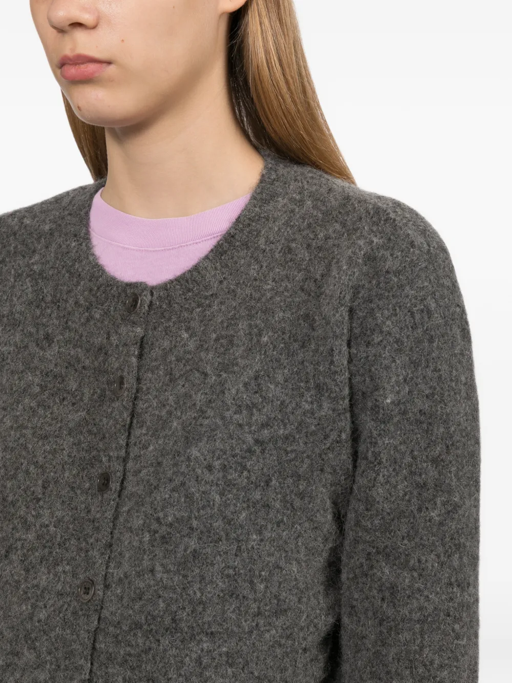 A.P.C. Button-up vest Grijs
