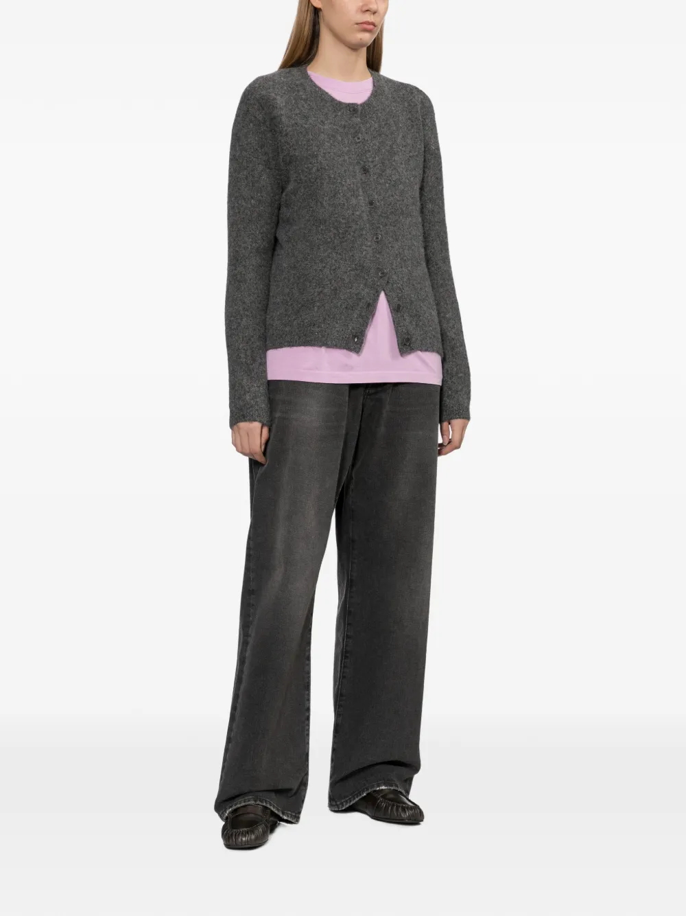 A.P.C. Button-up vest Grijs